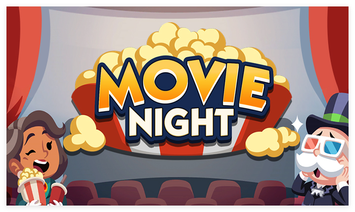 movie night monopoly go
